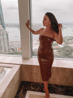 The Leather Dress.
